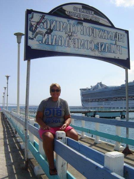 Veronica Rimel in Ocho Rios, Jamaica